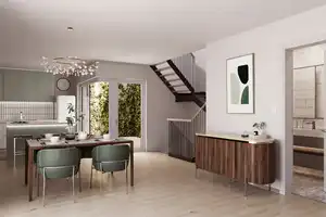 Weißensee: ERSTBEZUG im EIGENEN TOWNHOUSE - 2025: 4-Zi, 3 Etagen, TERRASSE + GARTEN – Berlin – Vorschaubild 3