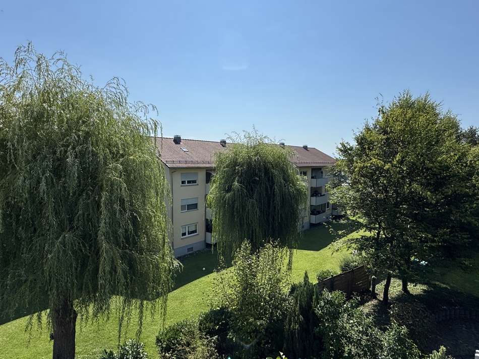 Ausblick vom Balkon