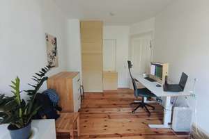 Stilvolle 2-Zimmer-Altbauwohnung mit Stuck, Echtholzdielen und großem Gemeinschaftsgarten – 4177 Altlindenau, Leipzig – Vorschaubild 3