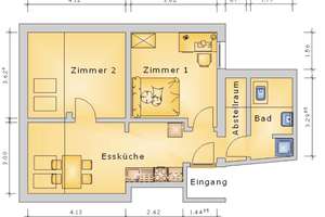 eine charmante 2 1/2 Zimmer Wohnung in der Nordstadt nähe Uni Top  Saniert – Kniestr 4, 30167 Nordstadt, Hannover – Vorschaubild 5