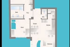 Helle, moderne 3-Zimmer-Wohnung mit gehobener Ausstattung – Peterstraße 52, 90478 Nürnberg – Vorschaubild 2