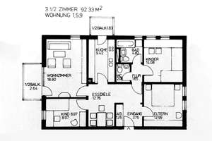 ***Familienfreundliche 3,5-Zimmer-Wohnung in München – Erbpachtobjekt*** – Die vollständige Adresse der Immobilie erhältst du vom Anbieter., 81929 Johanneskirchen, München – Vorschaubild 14