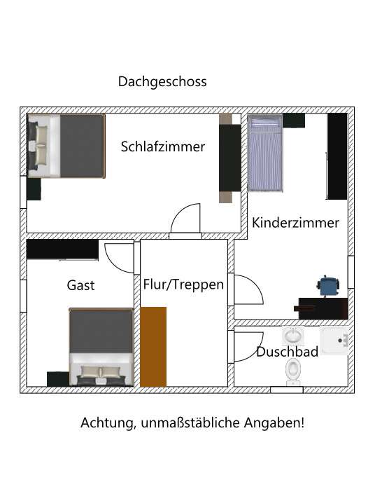 Grundriss Dachgeschoss