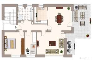 ***Exklusive Obergeschosswohnung mit Erdwärmepumpe und Balkon*** – Ammerweg 2, 33102 Kernstadt, Paderborn – Vorschaubild 12