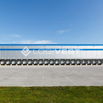 Projektierter Neubau einer Lager- und Logistikhalle