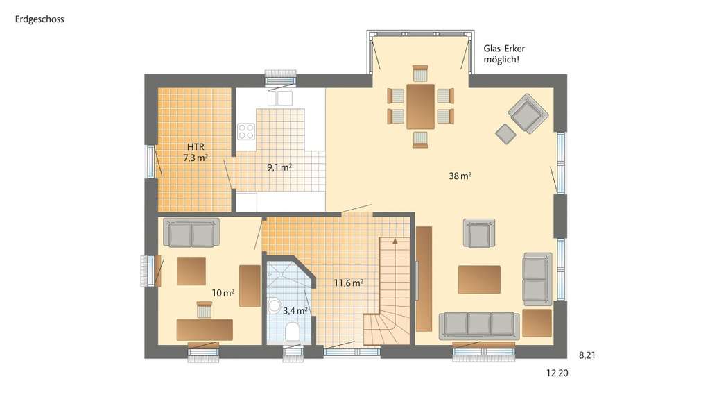 Immobilie in Wanderup - Ihr neues Landhaus in Wanderup – 157 m² nordische Lebensqualität - Bild 3