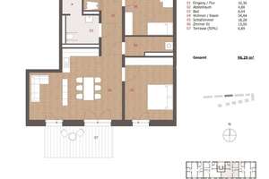 Schöne 3 Zimmer Wohnung mit eigenem Gartenanteil // EG – Auf dem Kleekamp 29, 38442 Fallersleben, Wolfsburg – Vorschaubild 24