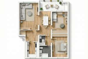 Frisch renoviert: Helle 3.5-Zi.-Wohnung mit Süd-Westbalkon & Garage - Provisionsfrei! – Ravensburgerstraße 134, 89079 Wiblingen, Ulm – Vorschaubild 10