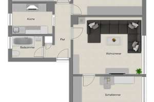 Charmante 4 Zimmer Dachgeschosswohnung – Die vollständige Adresse der Immobilie erhältst du vom Anbieter., 45289 Burgaltendorf, Essen – Vorschaubild 12