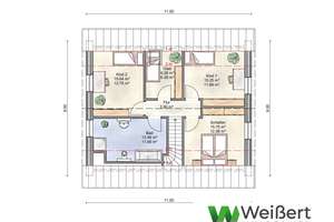 Großzügiges Familienhaus im klassischen Stil - Neubauplanung  -  Niedrigenergiehaus EH40 mit Wärmepu – Die vollständige Adresse der Immobilie erhältst du vom Anbieter., 24628 Hartenholm – Vorschaubild 5