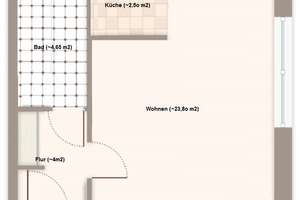 Kompaktes 1-Zimmer-Apartment in Münster-Gievenbeck – Gescherweg 27, 48161 Gievenbeck, Münster – Vorschaubild 2
