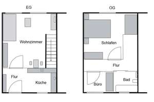 Möblierte komfortable 2,5 Zi. Wohnung EG "zentral und doch ruhig" – Die vollständige Adresse der Immobilie erhältst du vom Anbieter., 38112 Veltenhof-Rühme, Braunschweig – Vorschaubild 9