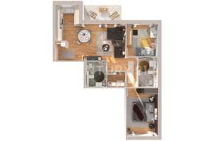 Im Herzen von Wiesbaden – 3 Zimmer-Neubau-Wohnung mit Terrasse, Parkplatz und Aufzug – Die vollständige Adresse der Immobilie erhältst du vom Anbieter., 65197 Rheingauviertel / Hollerborn, Wiesbaden – Vorschaubild 9