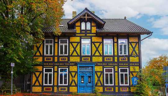 Bild von Einzigartige Atmosphäre: Fachwerkvilla zwischen Tradition und Moderne mit weitläufigem Garten