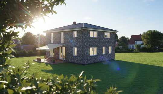 Bild von Am schönsten ist es zu Hause. BUCHORN-Bau baut IHR Eigenheim Neu als Stadtvilla in Iserbrook!