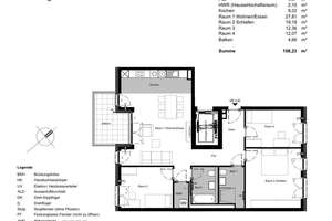 Stilvolle 4-Zimmer-Wohnung mit luxuriöser Innenausstattung, EBK und TG mit Wallbox – Poppelsdorfer Allee 27d, 53115 Südstadt, Bonn – Vorschaubild 17