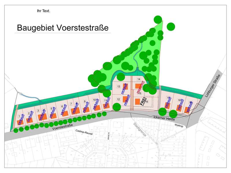Jetzt das letzte Grundstück im Grünen sichern !!!!