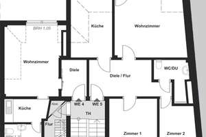 Helle 3,5-Zimmer-Dachgeschosswohnung mit großem Balkon in ruhiger – Auf Böhlingshof 19, 45888 Bulmke-Hüllen, Gelsenkirchen – Vorschaubild 13