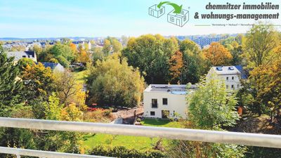 Sonnige 3-Raum-Wohnung mit Süd-Balkon mit exklusivem Ausblick