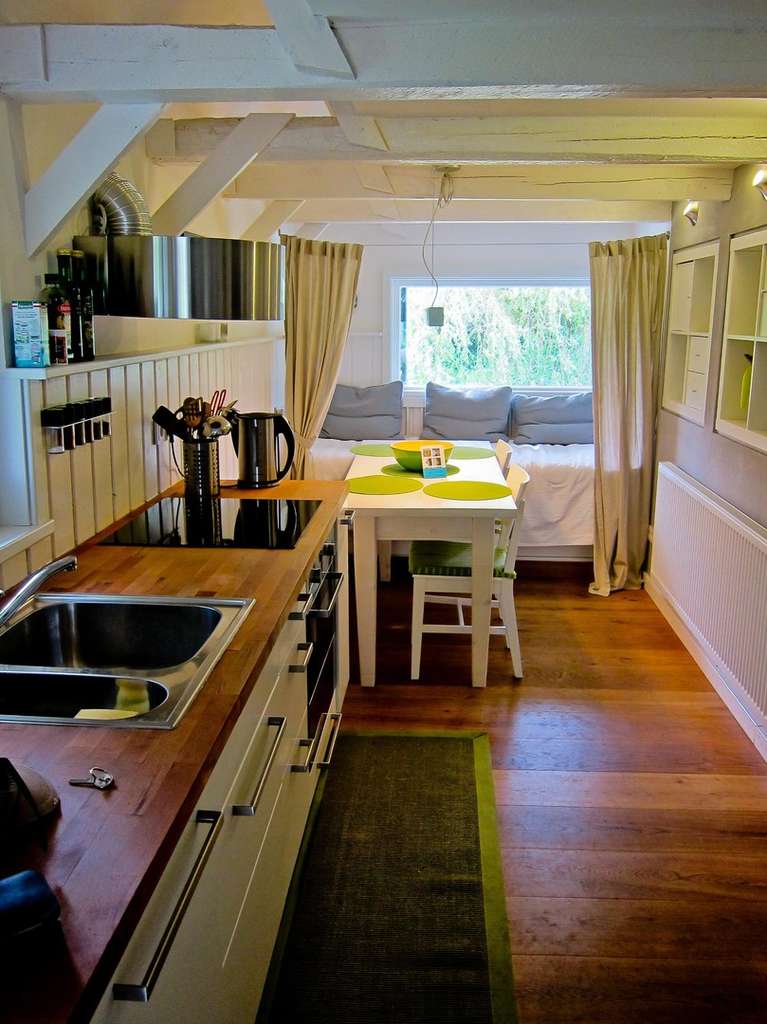 Immobilie in Goldberg - Reetgedecktes Bootshaus an der Mildenitz in Goldberg - Bild 4