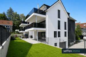 *Neubau* Luxus-EG-Wohnung zum Erstbezug! Barrierefrei! Aufzug, TG, Klima & Garten ZENTRAL in Lennep!