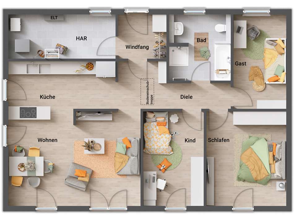 Grundriss-Bungalow-110-Erdgesc