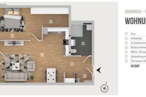 2-Zimmer-Neubauwohnung in Hamburg-Bramfeld – Heinrich-Helbing-Straße 45, 22177 Bramfeld, Hamburg – Vorschaubild 10