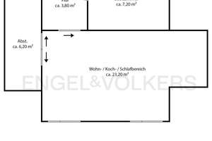 Aufwendig geplantes Penthouse im KfW 40EE Standard in unmittelbarer Entfernung zum Pferdemarkt – 26121 Ziegelhof, Oldenburg (Oldenburg) – Vorschaubild 5