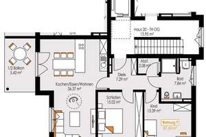 Wohnen mit Charakter: 3-Zimmer-Wohnung in Mauerstetten ab 01.11.26 – 87665 Mauerstetten – Vorschaubild 12