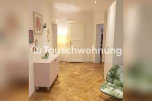 Tauschwohnung: Altbauwohnung mit großen Balkon am Englischen Garten