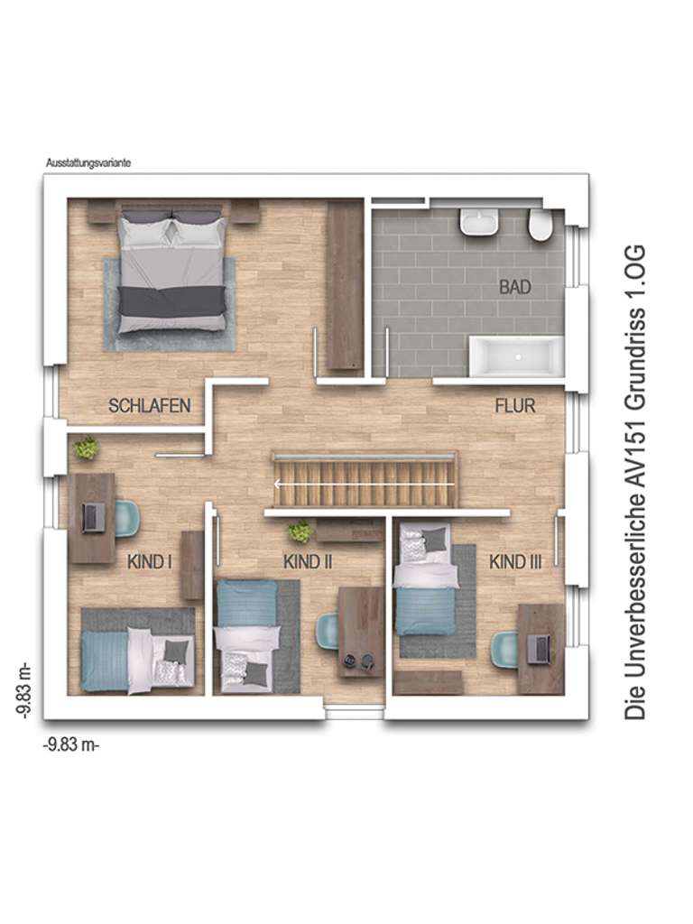 Immobilie in Rhaunen - Bau mit Heinz! Schicke Stadtvilla Massiv und Schlüsselfertig gebaut im Neubaugebiet! - Bild 3