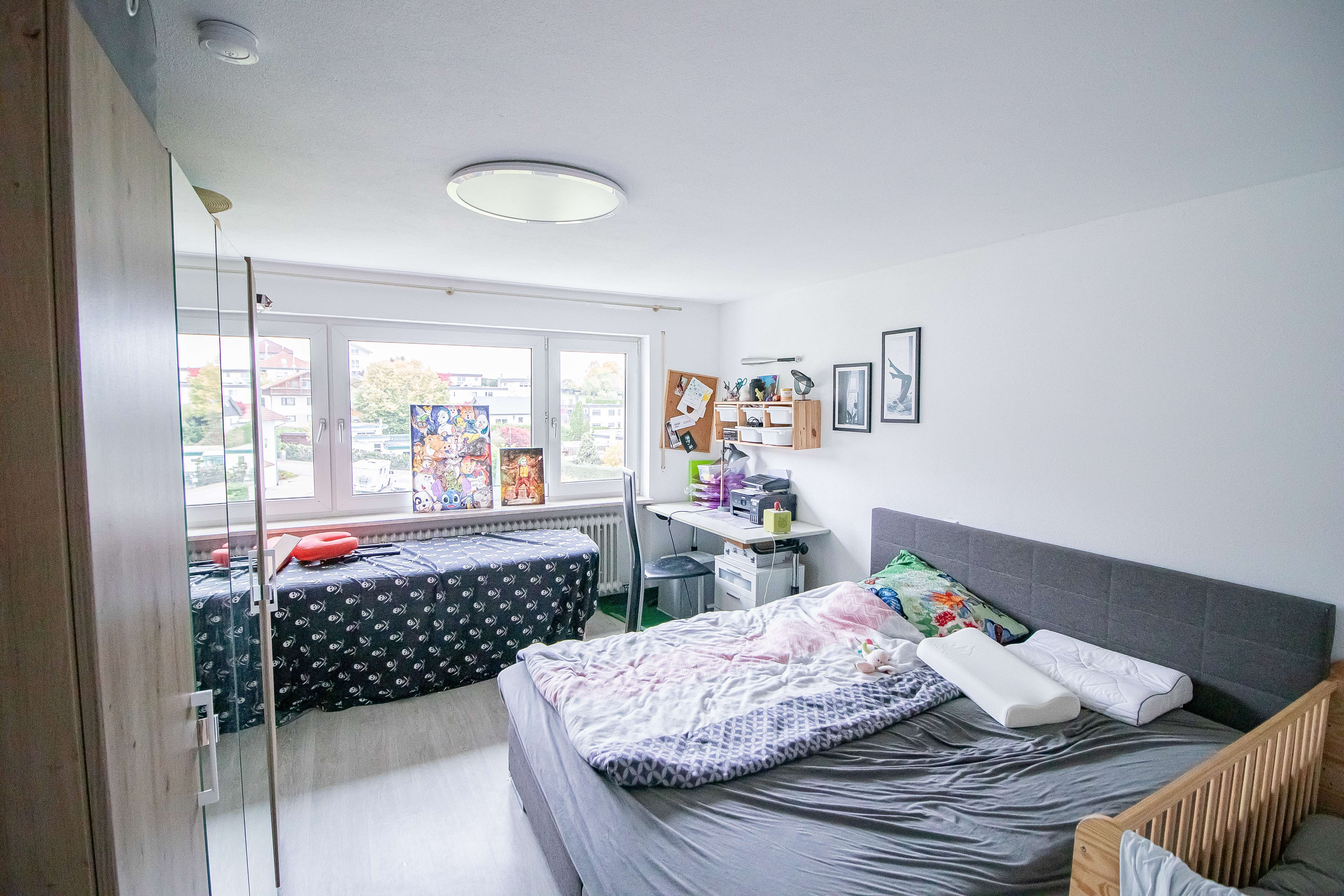 Immobilie in Waldachtal - Gepflegte 4-Zimmer Wohnung mit Garage, Balkon und tollem Ausblick - Bild 5