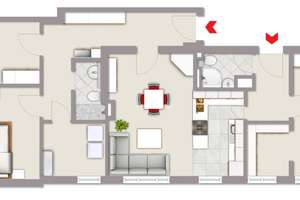 Ideal für die Familie! 4 Zimmer Wohnung mit Balkon, EBK und 2 Bädern! – 10589 Charlottenburg, Berlin – Vorschaubild 13