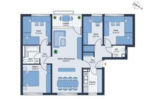  SUPER SCHNITT! 5 ZIMMER, EINBAUKÜCHE, SONNENBALKON, 2 PKW-STELLPLÄTZE... – Die vollständige Adresse der Immobilie erhältst du vom Anbieter., 65201 Schierstein, Wiesbaden – Vorschaubild 21