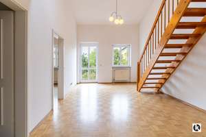 Galerie­wohnung mit stilvollem Raumkonzept und Südbalkon