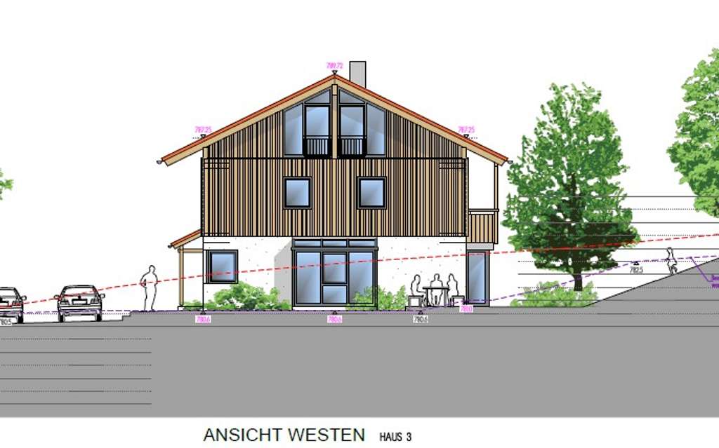 Immobilie in Hausham - Neubau- Reihenhaus in schöner Wohnlage Hausham, nahe dem Schliersee - Bild 3