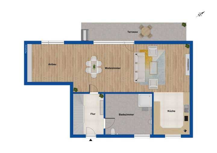 Grundriss Erdgeschoss