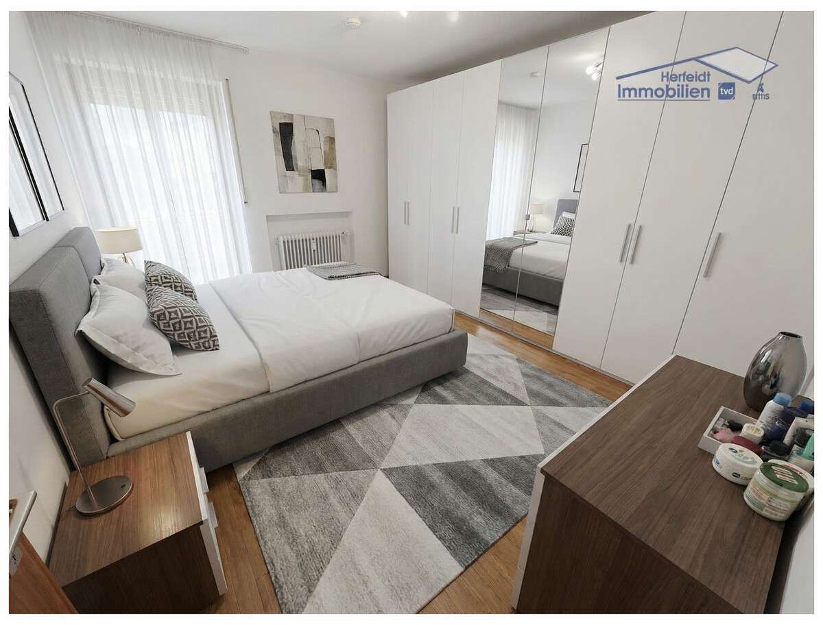 Immobilie in Kaufering - Modernisierte 3-Zimmer-Wohnung mit Süd-Balkon und TG-Stellplatz in zentraler Lage - Bild 9