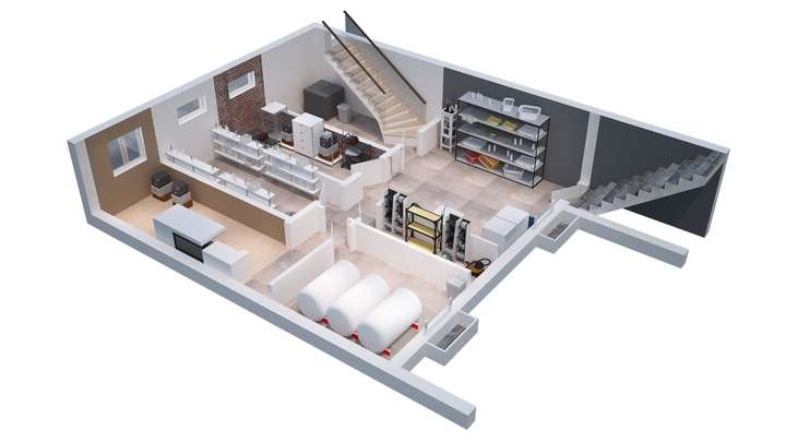 Grundriss Kellergeschoss