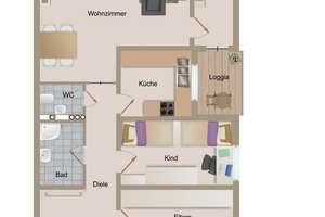 Exklusive 3-Zi-Wohnung mit Balkon in begehrter Wohnlage Am Eckbusch-gepflegt und komfortabel, – Am Eckbusch 49, 42113 Uellendahl-Katernberg, Wuppertal – Vorschaubild 19