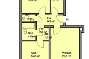 Mit Südbalkon in einer verkehrsberuhigten und zentrumsnahen Lage – Schweppermannstr. 72a, 90408 Uhlandstraße, Nürnberg – Vorschaubild 12