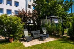 Wohnen im Grünen in Milbertshofen: moderne, MÖBLIERTE 3-Zimmer-Wohnung mit sonnigem Balkon – Die vollständige Adresse der Immobilie erhältst du vom Anbieter., 80807 Milbertshofen, München – Vorschaubild 13