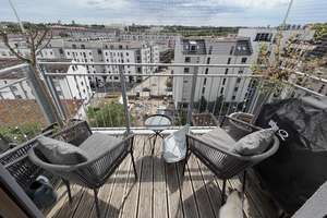 Blick auf den Zollhafen! Traumhafte 3-Zimmerwohnung mit EBK und Klimaanlage – Rheinallee 107, 55118 Neustadt, Mainz – Vorschaubild 22