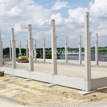 Projektierter Neubau einer Lager- und Logistikhalle