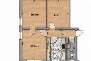 Hochwertig sanierte 3-Zimmer-Wohnung mit exklusiver Einbauküche – Weberstraße 7, 18069 Reutershagen, Rostock – Vorschaubild 24