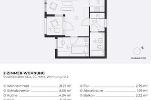 Sanierte, barrierefreie 2-Zimmerwohnung in Alt-Treptow – Puschkinallee 46a, 12435 Alt-Treptow, Berlin – Vorschaubild 15
