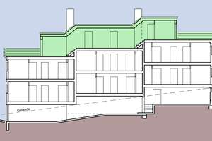 KA-Grötzingen / Penthouse mit großer Dachterrasse & 2 TG-Stellpl. mit tollem Ausblick – Die vollständige Adresse der Immobilie erhältst du vom Anbieter., 76229 Grötzingen, Karlsruhe – Vorschaubild 4