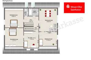 Villa mit rd. 9.775 m² Grundstück und eigenem Wald – Die vollständige Adresse der Immobilie erhältst du vom Anbieter., 27628 Hagen im Bremischen – Vorschaubild 28