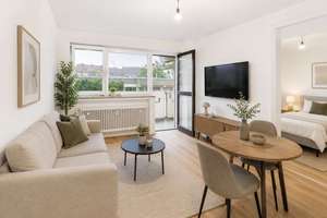 SITULI: Kompakte 2-Zimmer-Wohnung mit Balkon zum ruhigen Innenhof