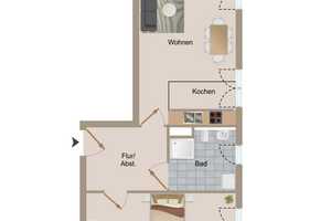 Schöne lichtdurchflutete 2-Zimmer-Wohnung im grünen von Altona – Hamburg – Vorschaubild 1
